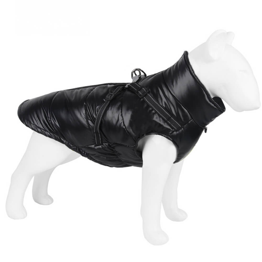 Iropaws Chic Reflective Waterproof Safety Adjustable Fit Warm Dog Jacket 15