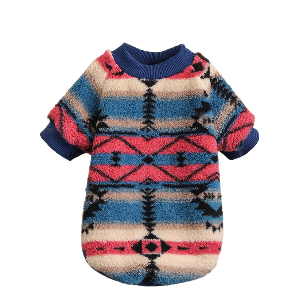 Iropaws Colorful Striped Dog Sweater - Cozy & Fashionable Winter Wear 3