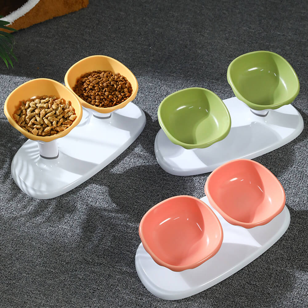 Iropaws Multifunctional Adjustable Neck Protection Double Pet Bowl 3