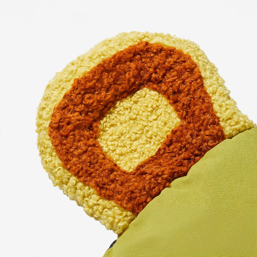 Iropaws Playful Bear Face Ears Soft Plush Dog & Cat Mat 3