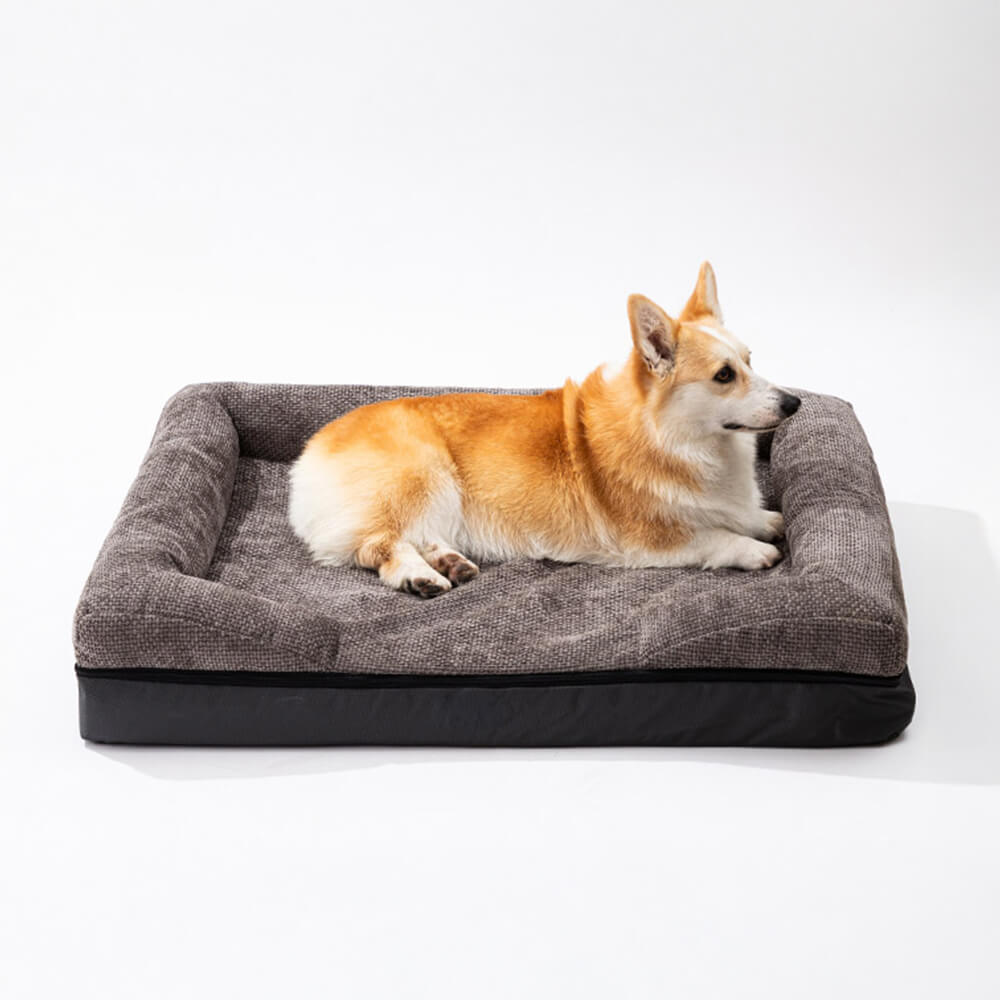Iropaws Spacious Cozy Durable Orthopedic Washable Dog & Cat Bed 2