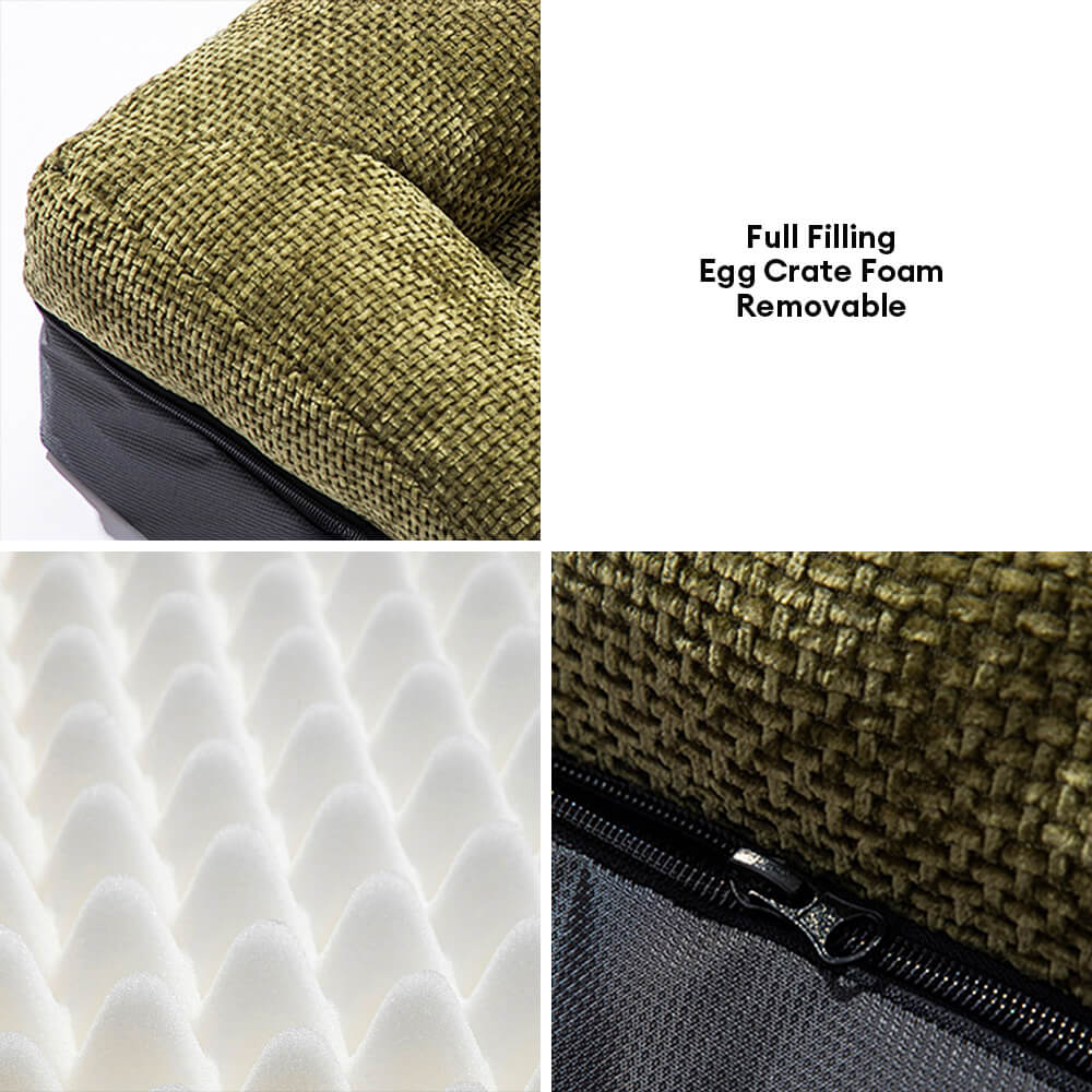 Iropaws Spacious Cozy Durable Orthopedic Washable Dog & Cat Bed 4