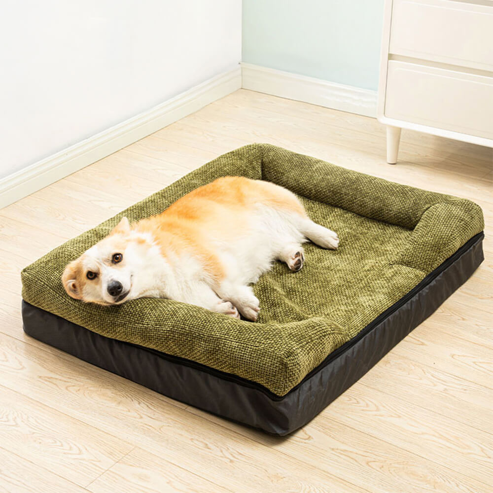 Iropaws Spacious Cozy Durable Orthopedic Washable Dog & Cat Bed 7