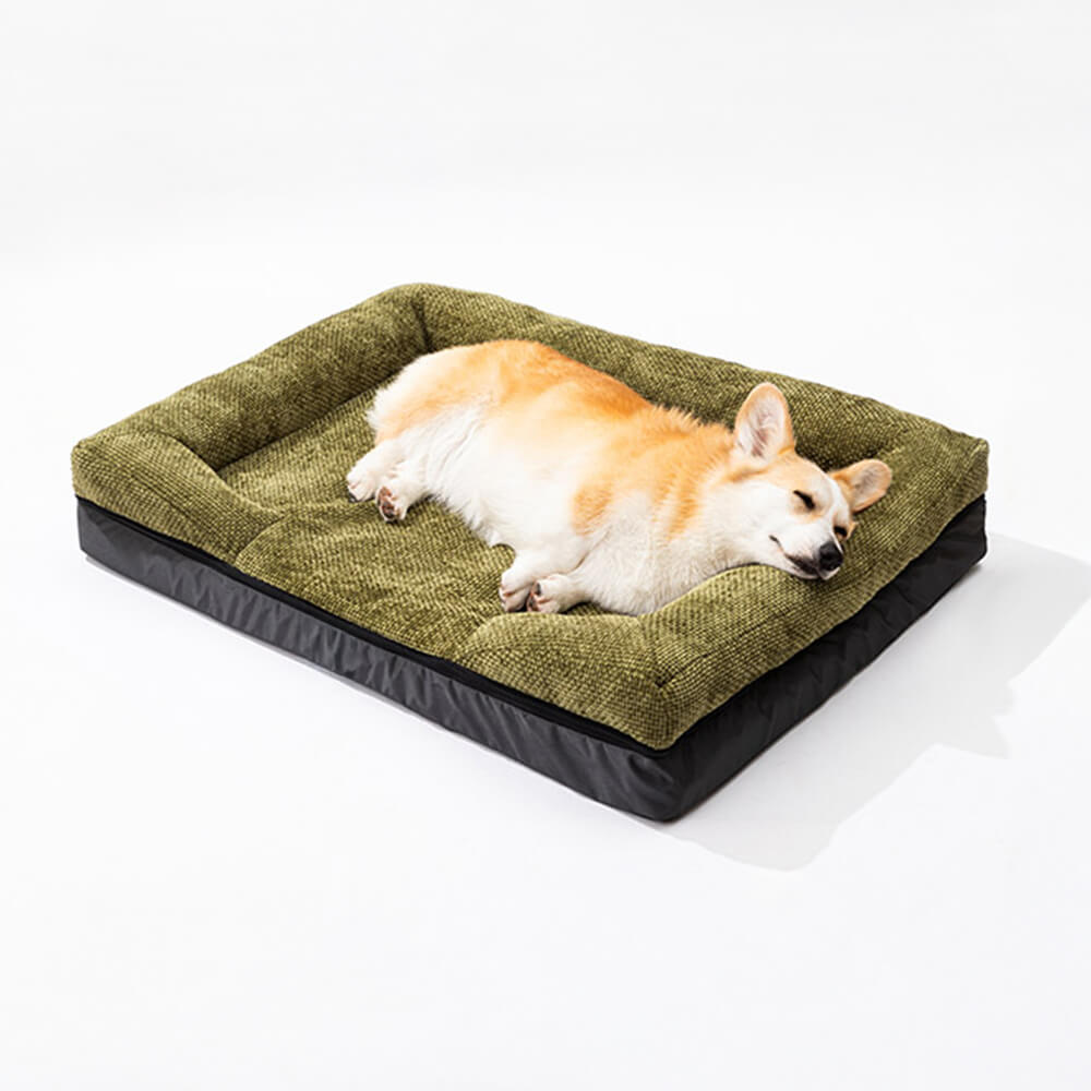 Iropaws Spacious Cozy Durable Orthopedic Washable Dog & Cat Bed 8