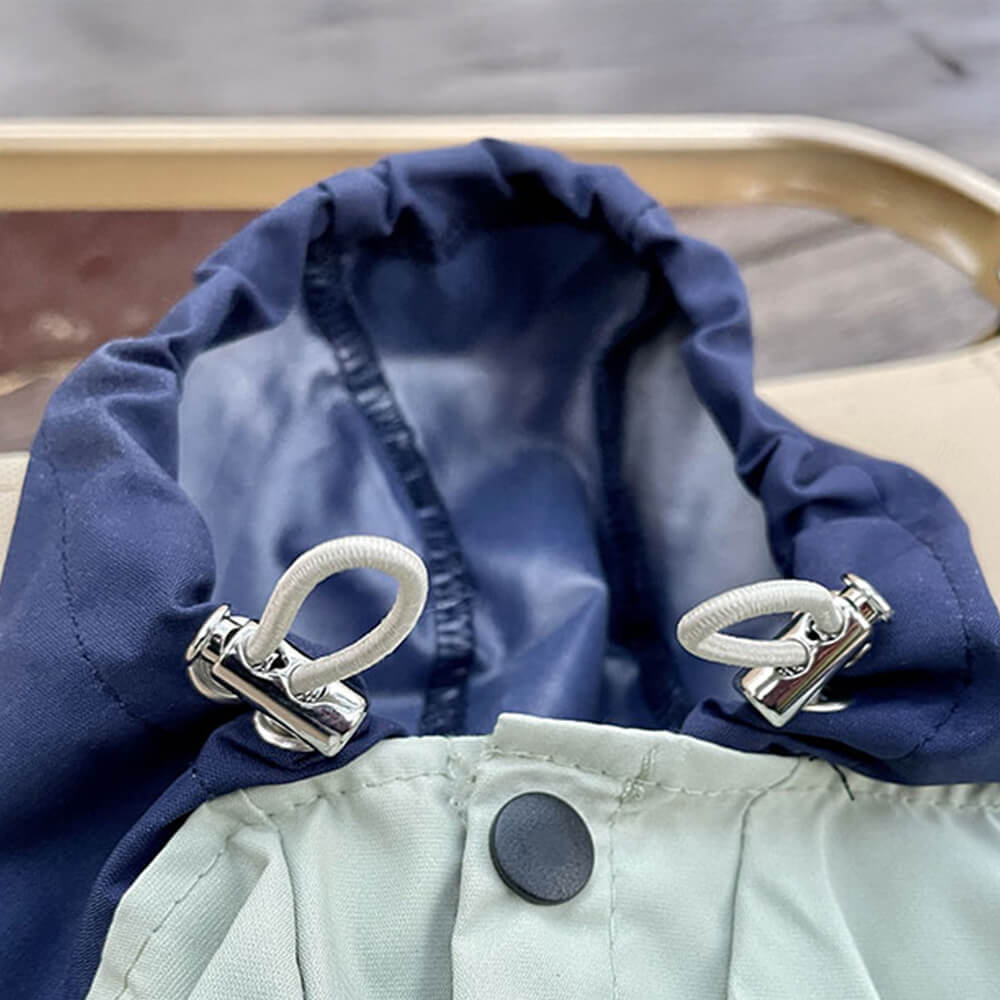 Iropaws Stylish Waterproof Windproof Adjustable Outdoor Dog Hooded Jacket 3