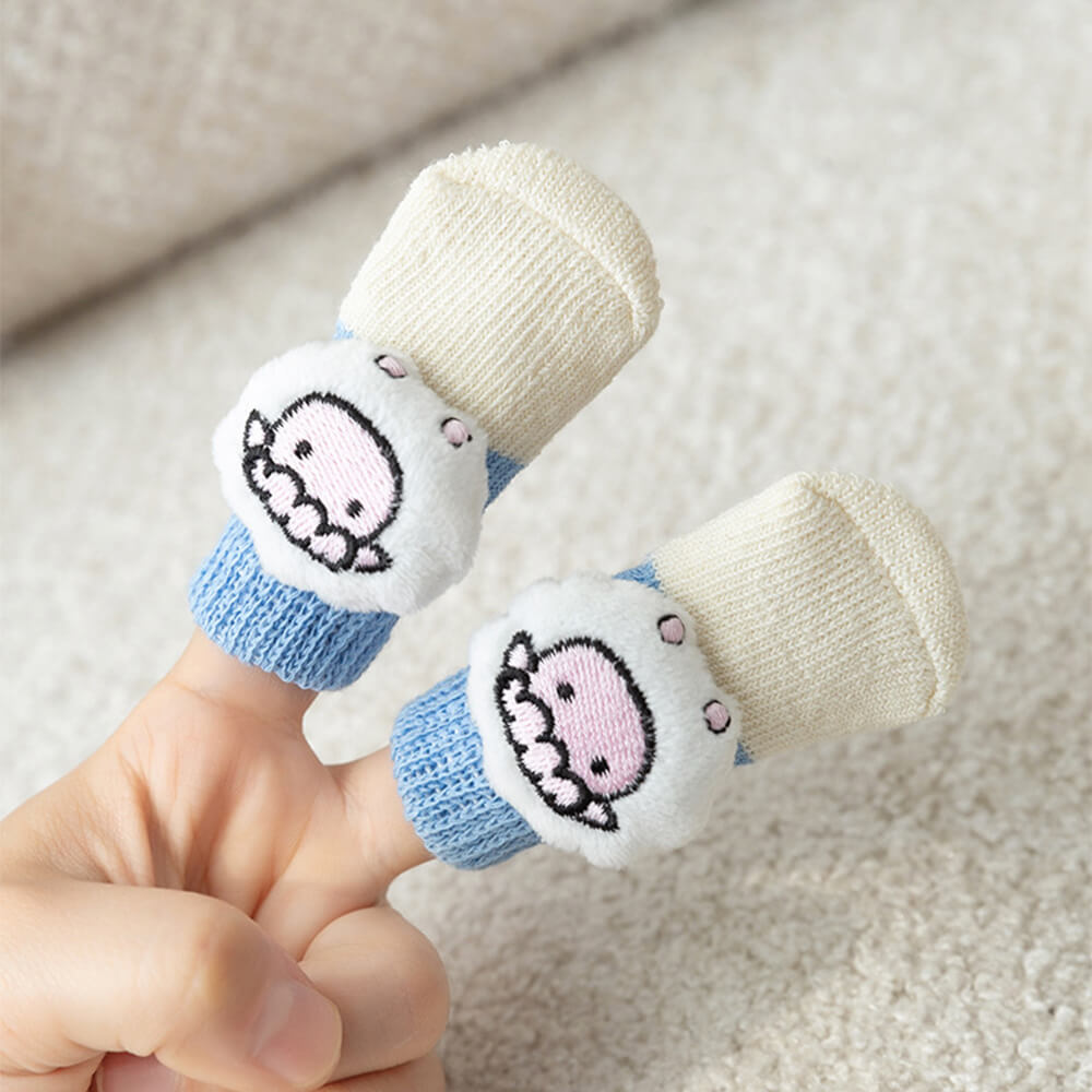 Iropaws 3D Animal Warm Non-Slip Breathable Cozy Dog Socks 6