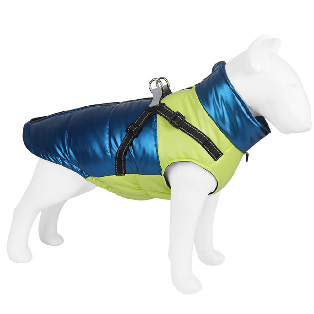 Iropaws Chic Reflective Waterproof Safety Adjustable Fit Warm Dog Jacket 13