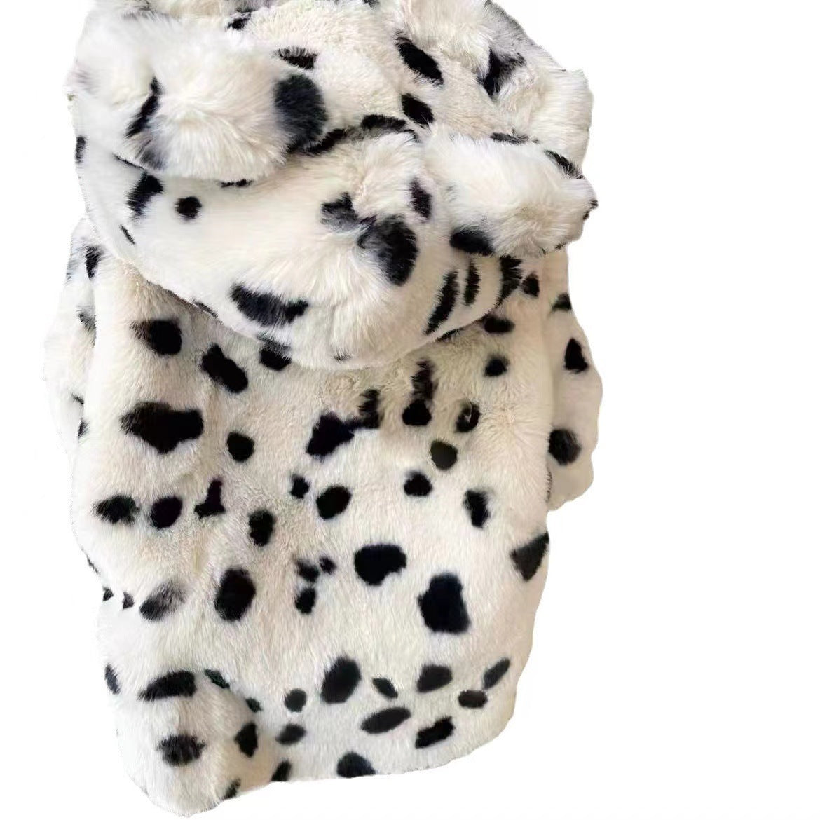 Iropaws Dalmatian Print Dog Hoodie - Cozy and Adorable Winter Wear 5