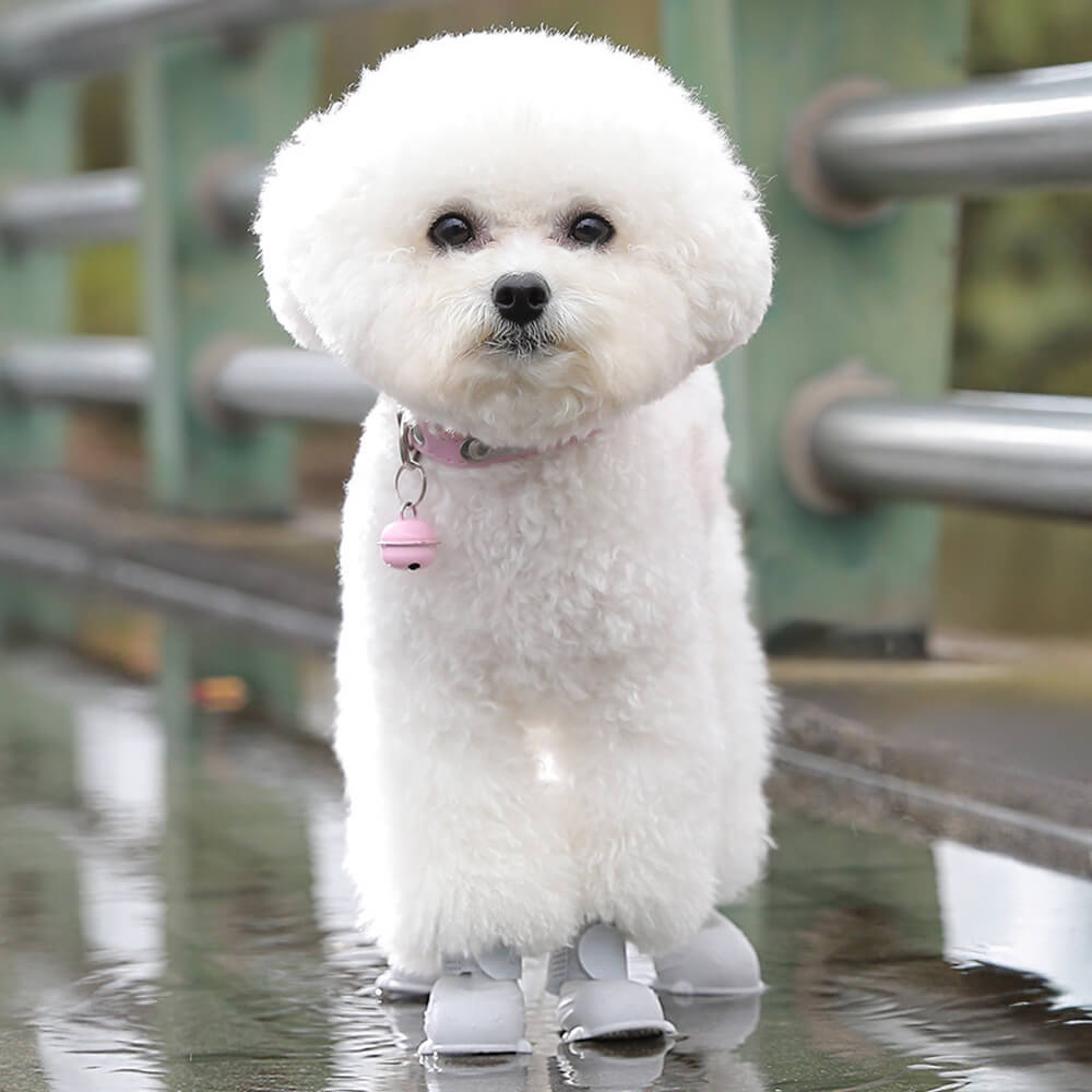Iropaws Outdoor Soft Waterproof Lightweight Non-Slip Dog Rain Shoes 7